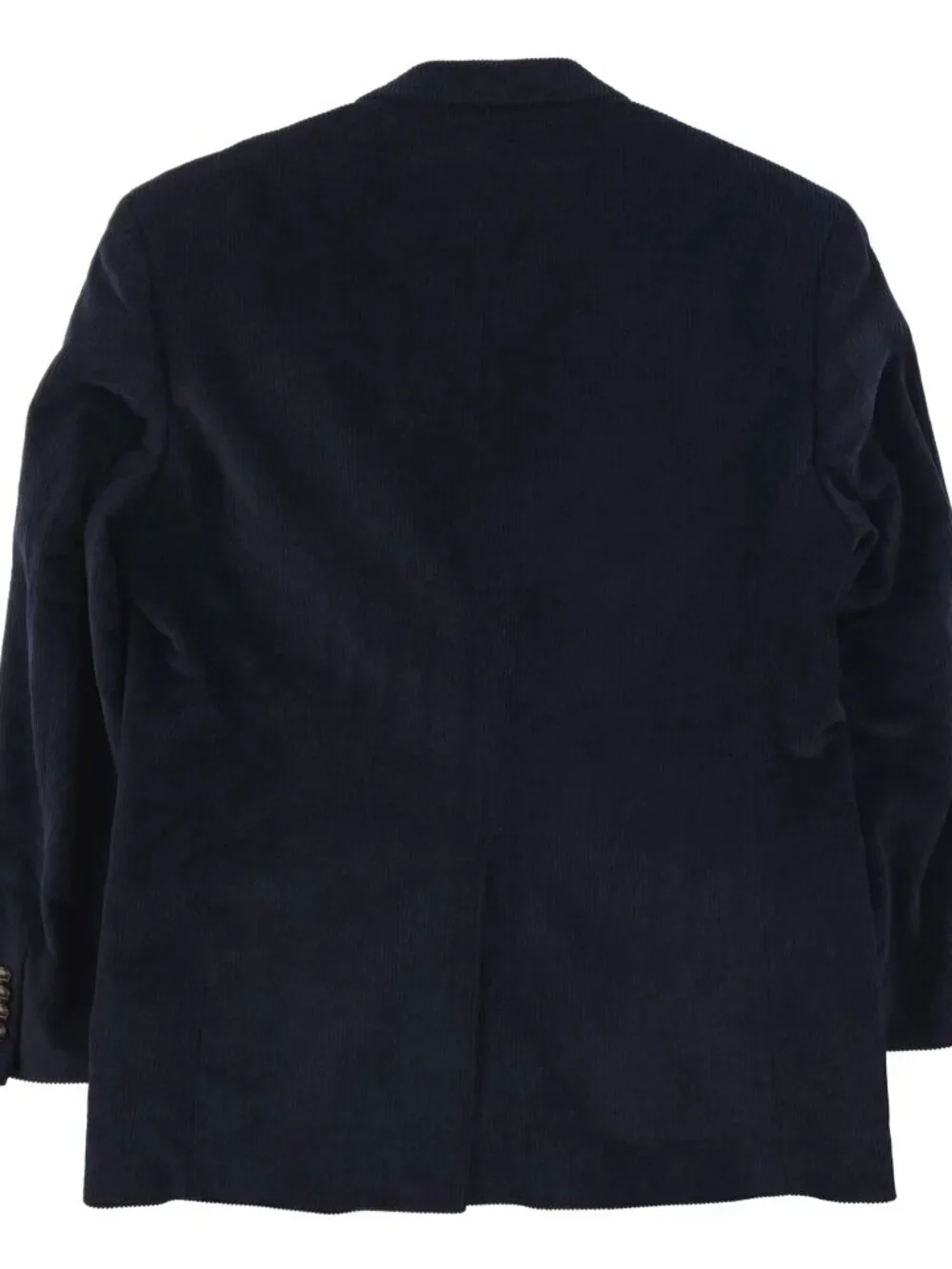 Lauren Ralph Lauren Corduroy Sport Coat Blazer Jacket 2 Button Navy Blue Men 40R